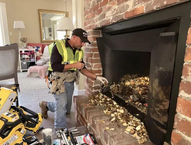 Safe screening installation by Shaker Heights Chimney Sweep in Shaker Heights, OH