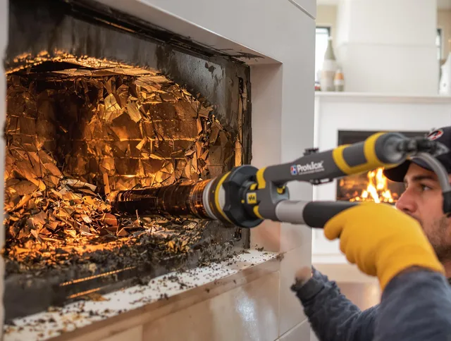 Professional chimney cleaning by Shaker Heights Chimney Sweep in Shaker Heights, OH