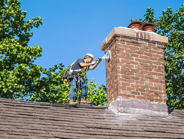 Shaker Heights Chimney Sweep performing an inspection with advanced tools in Shaker Heights, OH