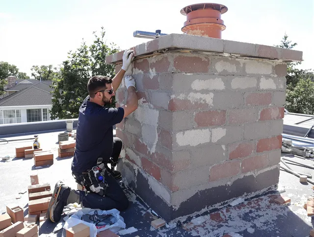 Advanced chimney repair process by Shaker Heights Chimney Sweep in Shaker Heights, OH