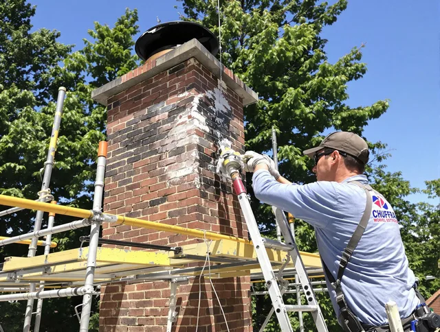 Structural chimney repair by Shaker Heights Chimney Sweep in Shaker Heights, OH