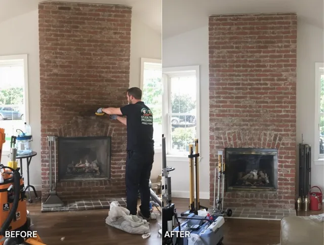 Finished chimney sweeping service by Shaker Heights Chimney Sweep in Shaker Heights, OH