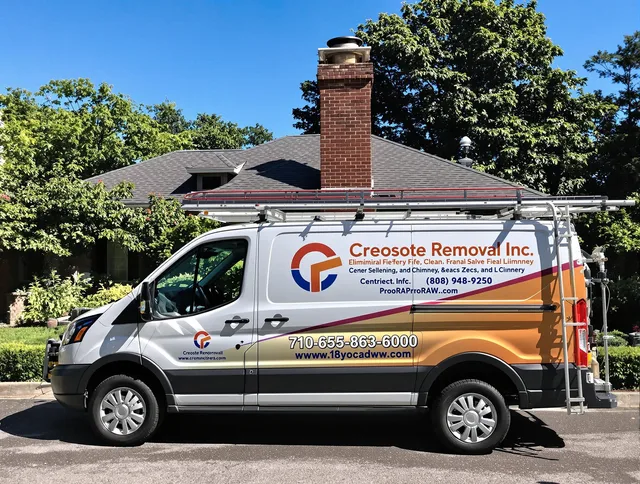 Shaker Heights Chimney Sweep technician removing creosote safely in Shaker Heights, OH