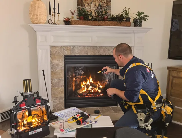 Safety-focused fireplace inspection by Shaker Heights Chimney Sweep in Shaker Heights, OH