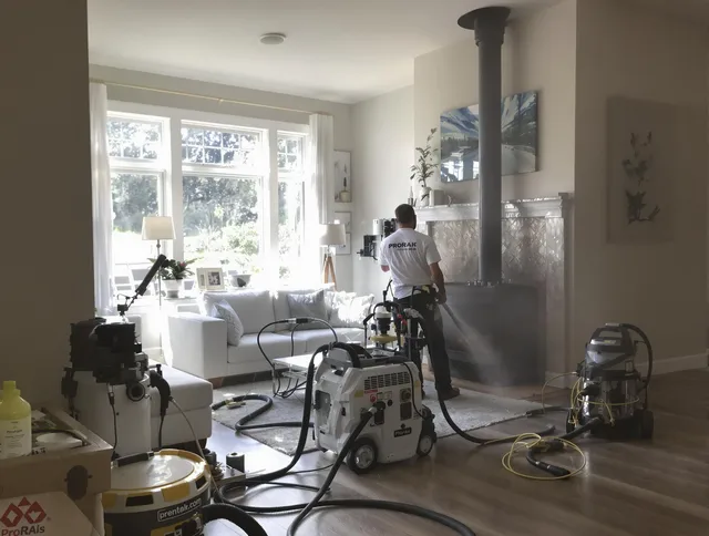 Soot removal service by Shaker Heights Chimney Sweep for a fireplace in Shaker Heights, OH