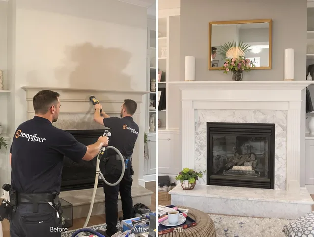 Professional soot removal by Shaker Heights Chimney Sweep team in Shaker Heights, OH